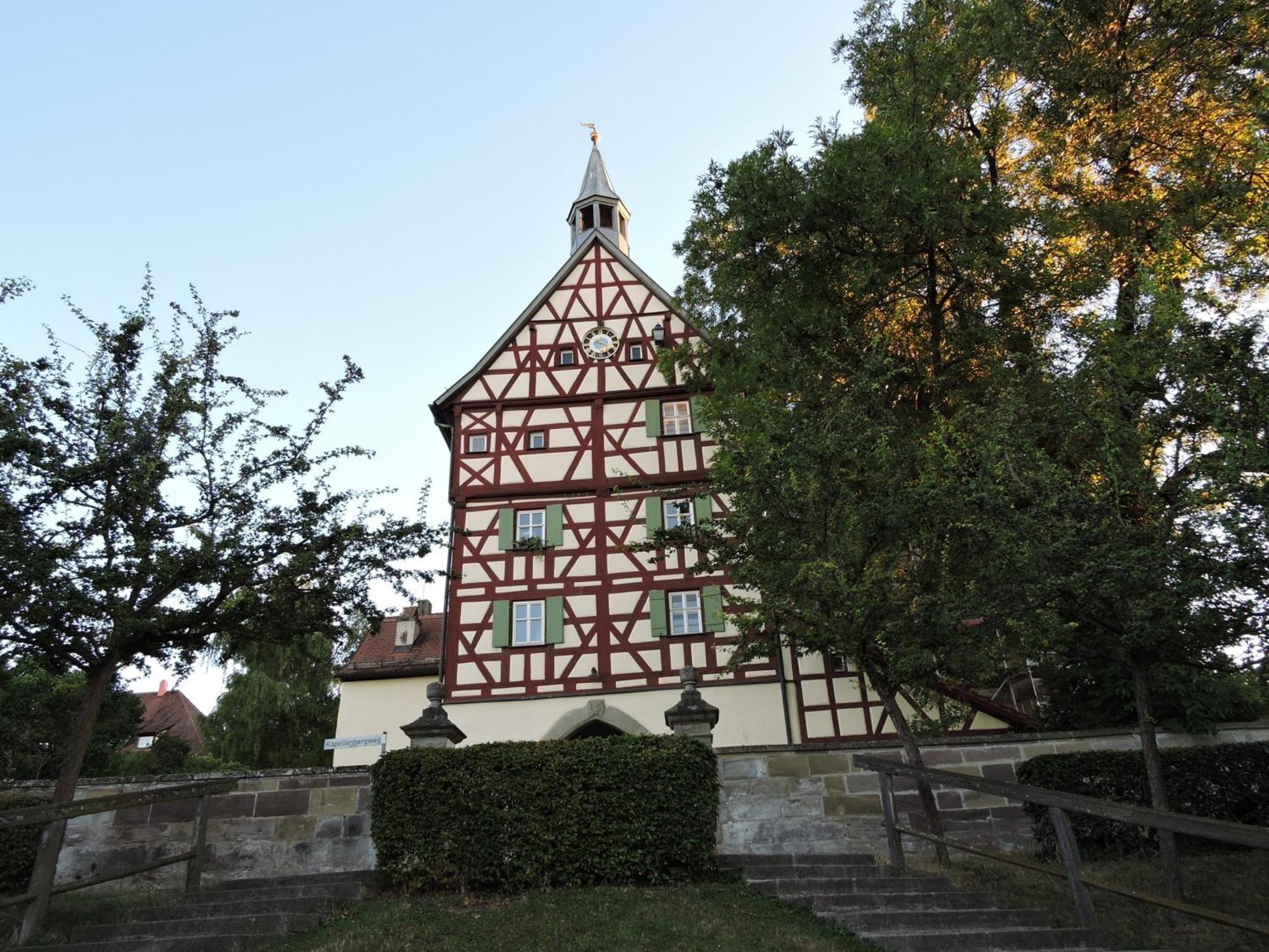 BurgbernheimTurmstueble Im Torhaus Von 1545アパートメント エクステリア 写真